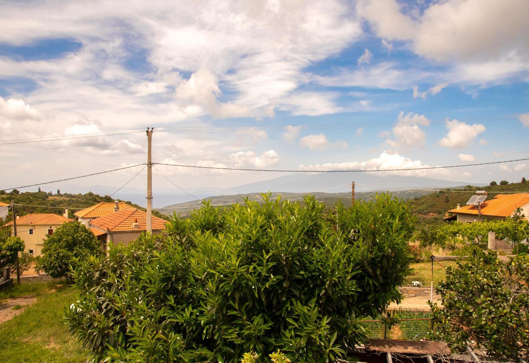 La Casa De Vacation Villa Lafkos Eksteriør billede