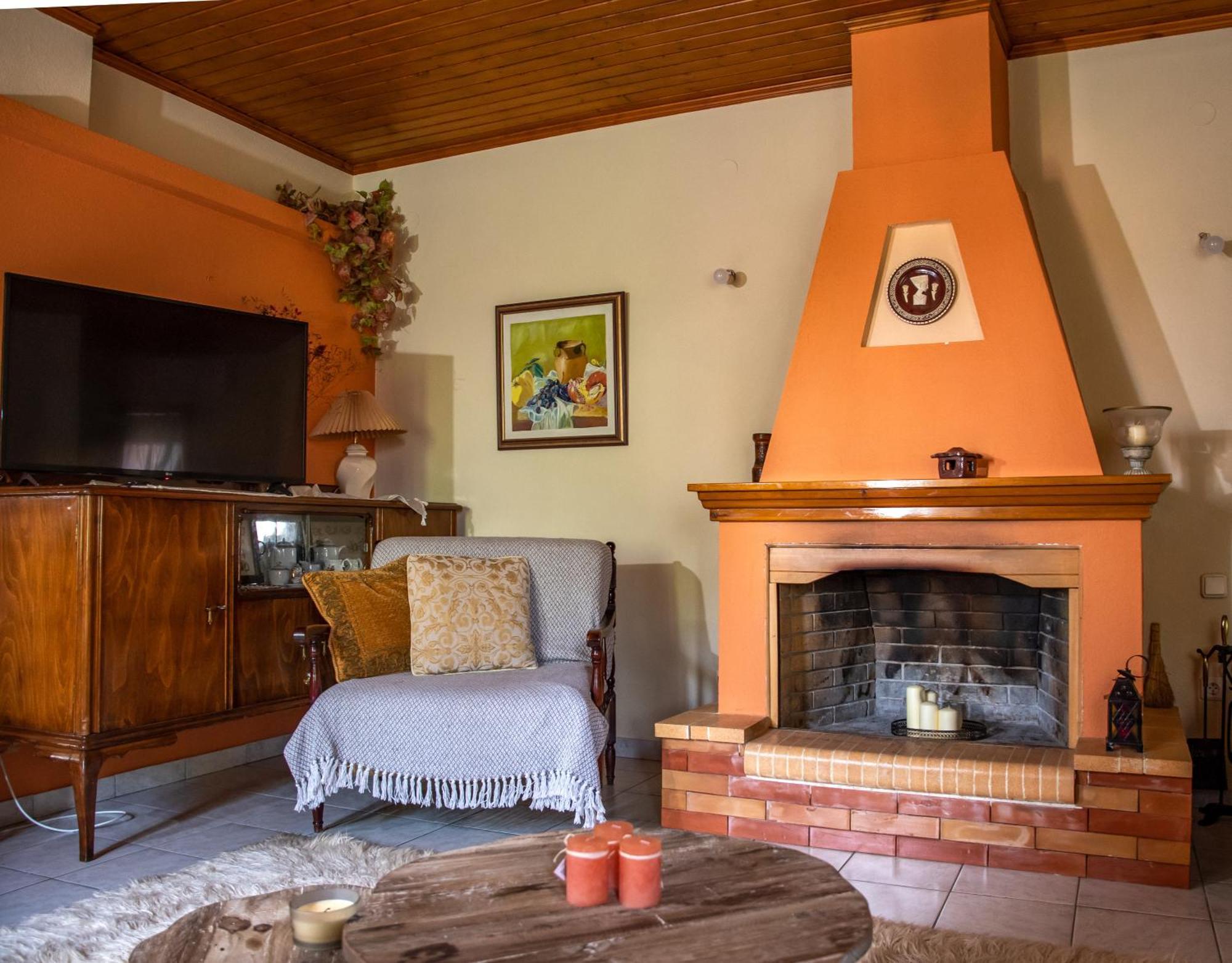 La Casa De Vacation Villa Lafkos Eksteriør billede